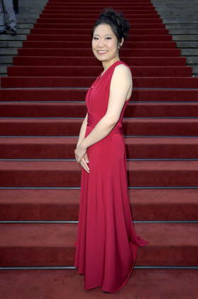 Tianwa Yang bei der Verleihung des Opus Klassik 2022 im Konzerthaus am Gendarmenmarkt. Berlin, 09.10.2022
