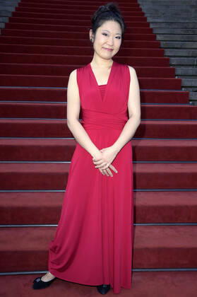 Tianwa Yang bei der Verleihung des Opus Klassik 2022 im Konzerthaus am Gendarmenmarkt. Berlin, 09.10.2022