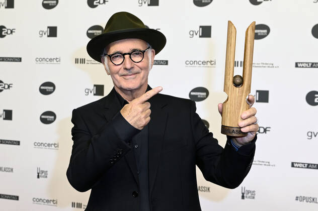 Ludovico Einaudi bei der Verleihung des Opus Klassik 2022 im Konzerthaus am Gendarmenmarkt. Berlin, 09.10.2022