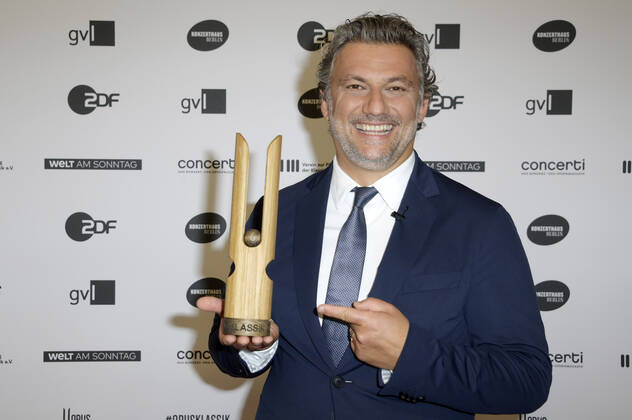 Jonas Kaufmann bei der Verleihung des Opus Klassik 2022 im Konzerthaus am Gendarmenmarkt. Berlin, 09.10.2022