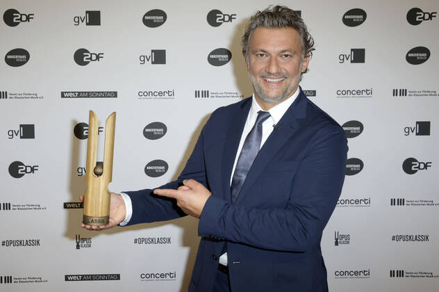 Jonas Kaufmann bei der Verleihung des Opus Klassik 2022 im Konzerthaus am Gendarmenmarkt. Berlin, 09.10.2022