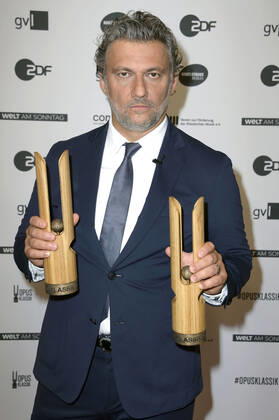 Jonas Kaufmann bei der Verleihung des Opus Klassik 2022 im Konzerthaus am Gendarmenmarkt. Berlin, 09.10.2022
