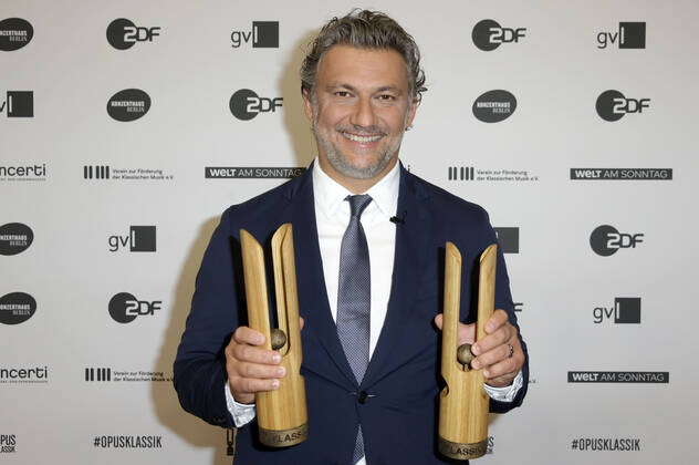 Jonas Kaufmann bei der Verleihung des Opus Klassik 2022 im Konzerthaus am Gendarmenmarkt. Berlin, 09.10.2022