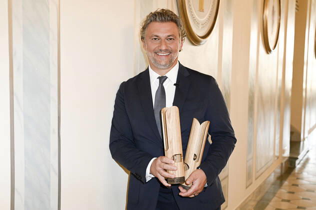Jonas Kaufmann bei der Verleihung des Opus Klassik 2022 im Konzerthaus am Gendarmenmarkt. Berlin, 09.10.2022