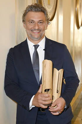 Jonas Kaufmann bei der Verleihung des Opus Klassik 2022 im Konzerthaus am Gendarmenmarkt. Berlin, 09.10.2022