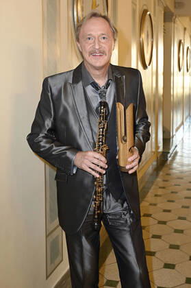 Albrecht Mayer bei der Verleihung des Opus Klassik 2022 im Konzerthaus am Gendarmenmarkt. Berlin, 09.10.2022