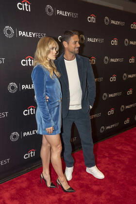 October 11, 2022, New York, United States: Melissa Roxburgh and J.R. Ramirez attend the Manifest season 4 screening during 2022 PaleyFest NY at Paley Museum in New York City. New York United States - ZUMAs197 20221011_zaa_s197_548 Copyright: xRonxAdarx