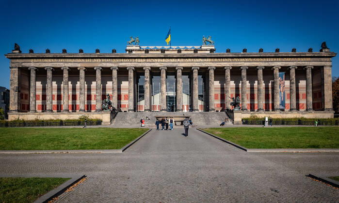 Berlin Mitte, Museumsinsel; Altes Museum - 12.10.2022 Berlin Museumsinsel