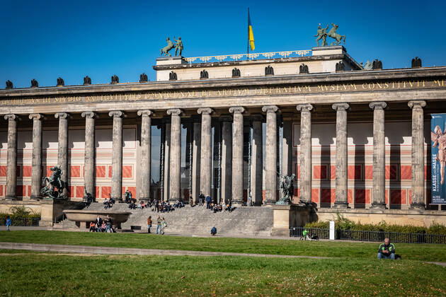 Berlin Mitte, Museumsinsel; Altes Museum - 12.10.2022 Berlin Museumsinsel