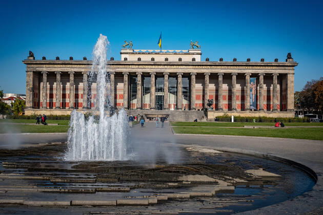Berlin Mitte, Museumsinsel; Altes Museum - 12.10.2022 Berlin Museumsinsel