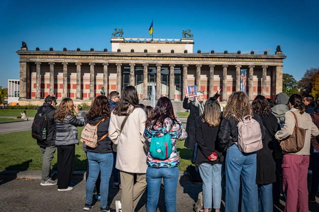 Berlin Mitte, Museumsinsel; Altes Museum - 12.10.2022 Berlin Museumsinsel