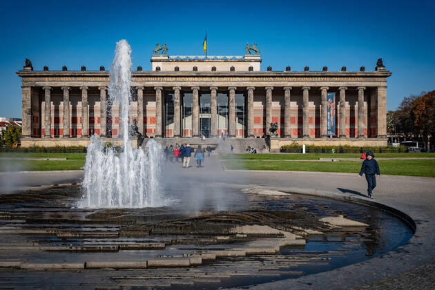 Berlin Mitte, Museumsinsel; Altes Museum - 12.10.2022 Berlin Museumsinsel
