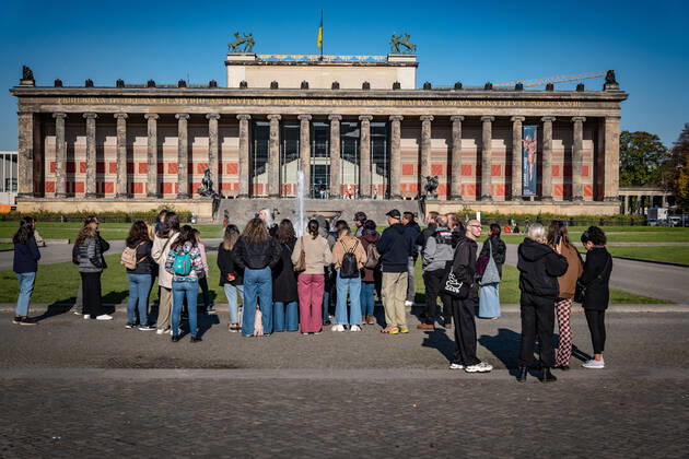 Berlin Mitte, Museumsinsel; Altes Museum - 12.10.2022 Berlin Museumsinsel