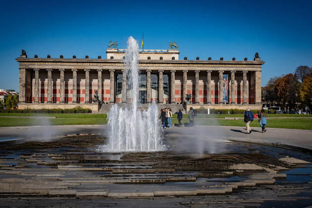 Berlin Mitte, Museumsinsel; Altes Museum - 12.10.2022 Berlin Museumsinsel