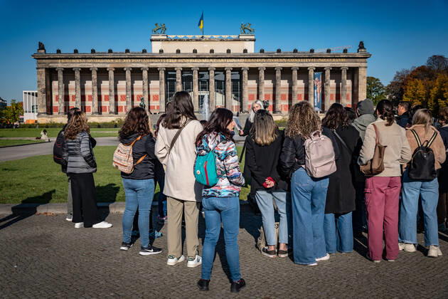 Berlin Mitte, Museumsinsel; Altes Museum - 12.10.2022 Berlin Museumsinsel