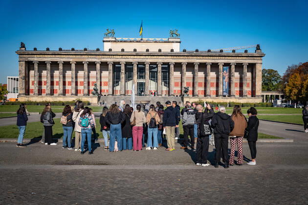 Berlin Mitte, Museumsinsel; Altes Museum - 12.10.2022 Berlin Museumsinsel