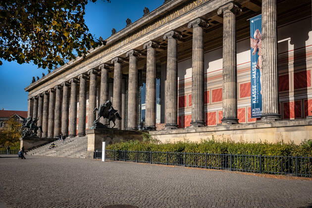 Berlin Mitte, Museumsinsel; Altes Museum - 12.10.2022 Berlin Museumsinsel