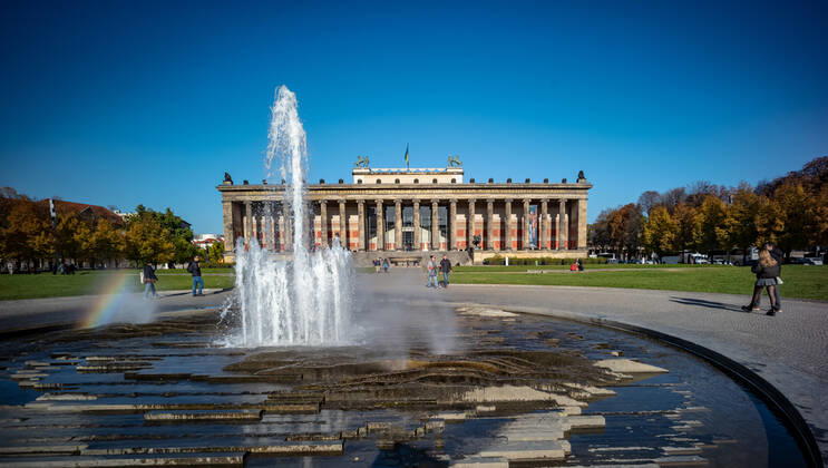 Berlin Mitte, Museumsinsel; Altes Museum - 12.10.2022 Berlin Museumsinsel