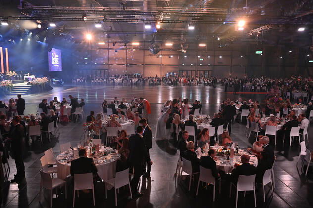 10. Ball der Unternehmer 2022 in Halle 3C der NürnbergMesse. Nürnberg, 15.10.202323