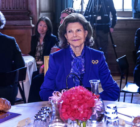 STOCKHOLM 20221018 Queen Silvia presents the Child10 prize in the Bernadotte Library at Stockholm Palace STOCKHOLM SWEDEN x60160x,  Copyright: xStefanxJerrevang TTx CHILD 10-PRISET