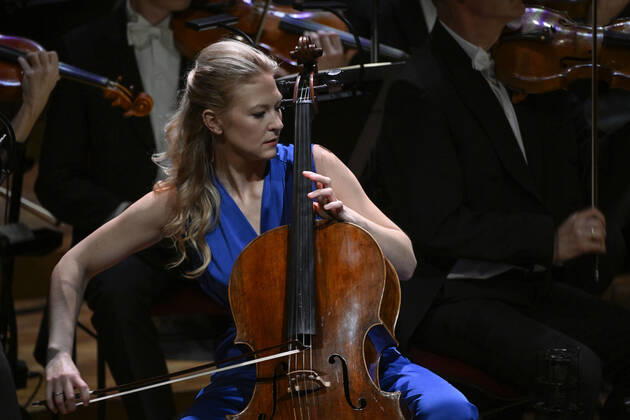 STOCKHOLM 20221018 Cellist Amalie Stalheim during the awarding of the Birgit Nilsson Prize at the Concert Hall on Tuesday evening Stockholm Sweden x10060x,  Copyright: xHenrikxMontgomery TTx BIRGIT NILSSON PRIZE 2022
