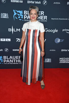 Irina Wanka bei der Preisverleihung Blauer Panther TV & Streaming Award in der BMW-Welt in München am 19.10.2022