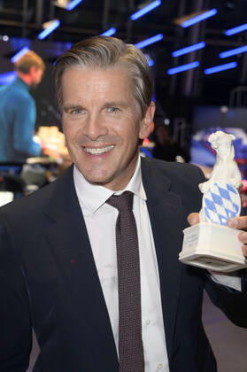 Markus Lanz bei der Verleihung vom Blauer Panther - TV & Streaming Award 2022 in der BMW Welt. München, 19.10.2022