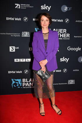 Julia Koschitz Verleihung Blauer Panther - TV & Streaming Award 2022 Ehrung, Auszeichnung, Preis BMW Welt München 19. Oktober 2022