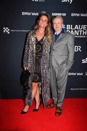 Rüdiger Bach und Franziska Verleihung Blauer Panther - TV & Streaming Award 2022 Ehrung, Auszeichnung, Preis BMW Welt München 19. Oktober 2022
