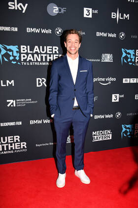 Tobias Krell Verleihung Blauer Panther - TV & Streaming Award 2022 Ehrung, Auszeichnung, Preis BMW Welt München 19. Oktober 2022