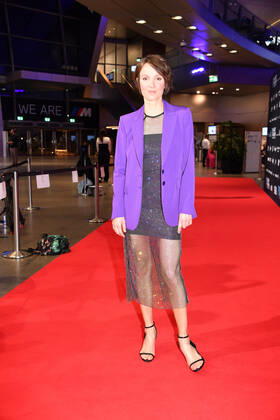 Julia Koschitz Verleihung Blauer Panther - TV & Streaming Award 2022 Ehrung, Auszeichnung, Preis BMW Welt München 19. Oktober 2022