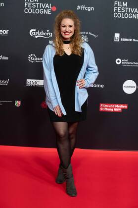 Madeleine KRAKOR, Schauspielerin, Roter Teppich, Red Carpet Show, Ankunft, arrival, Eroeffnung des Film Festival Cologne in Koeln, 20.10.2022.