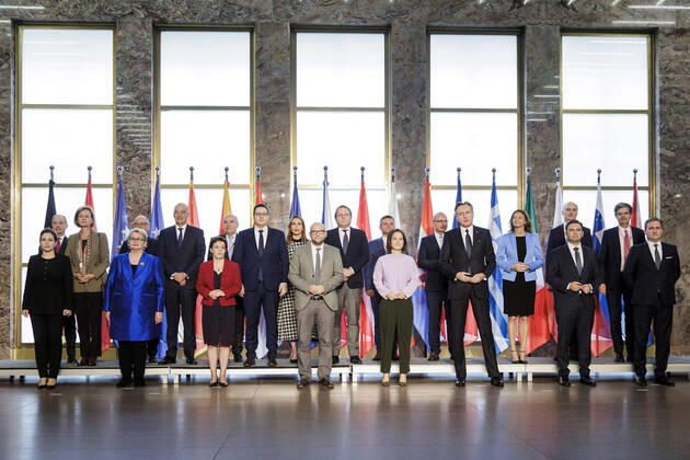 Bilder des Jahres 2022, News 10 Oktober News Bilder des Tages Familienfoto beim Western Balkans Summit. Berlin, 21.10.2022. Berlin Germany