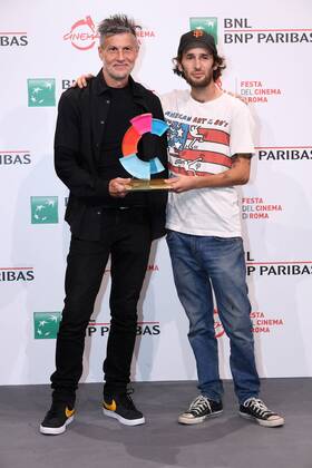 Rome Cinema Fest 2022. Rome Film Fest. Photocall awarded by Casa Alice. In the photo: Corbucci Signs of love Prize Hopper Penn and David Michaels  Copyright: xMaurizioxD Avanzox xipa-agency.nx xDxAvanzo Provvisionatox