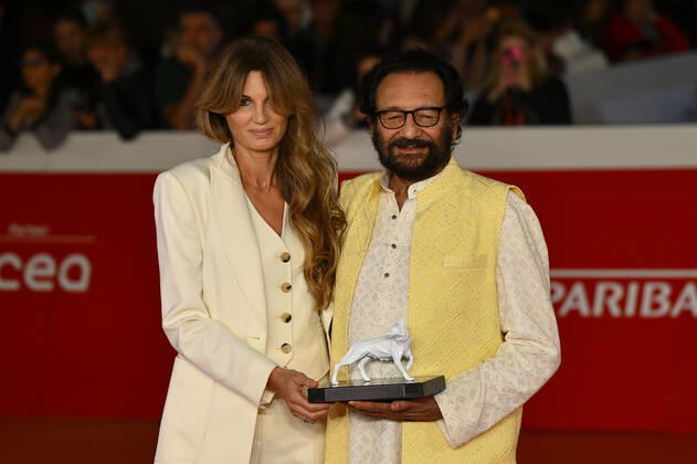 Rome, Italy - October 22: Shekhar Kapur Jamina Khan and Attends The Red Carpet During The 17th Rome Film Festival At Auditorium Parco Della Musica On October 22, 2022 In Rome, Italy.  Copyright: xDomenicoxCippitellix xipa-agencyx xLivexMediax