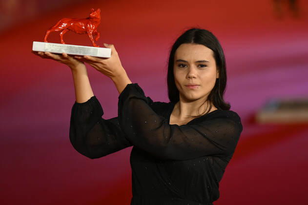 October 22, 2022, Roma, Italy: Rome, Italy - October 22: Lilith Grasmug Attends The The Red Carpet During The 17th Rome Film Festival At Auditorium Parco Della Musica On October 22, 2022 In Rome, Italy. Roma Italy  - ZUMAl164 20221022_zsa_l164_400 Copyright: xDomenicoxCippitellix