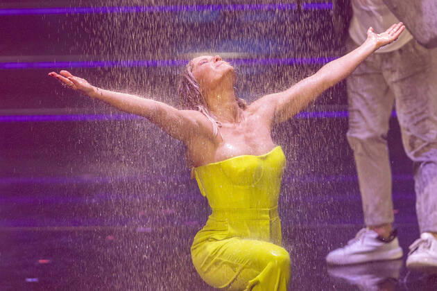 Bilder des Jahres 2022, Entertainment 10 Oktober Helene Fischer bei der Aufzeichnung der TV-Show Das grosse Schlagerjubiläum 2022 - Auf die nächsten 100! im Studio 3 der Media City. Leipzig, 21.10.2022