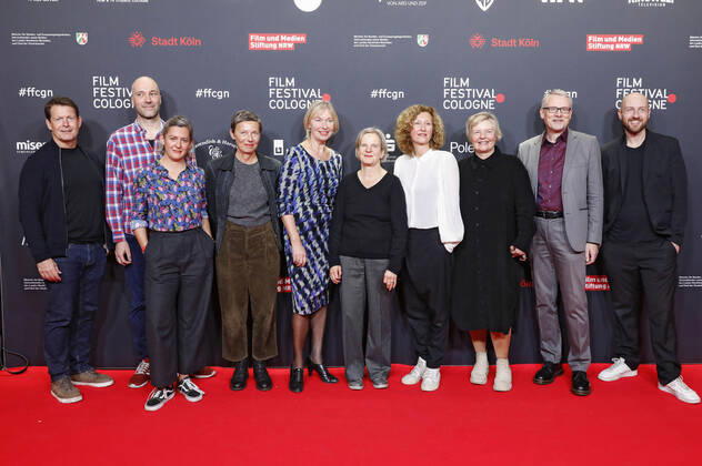 Nana Neul mit Team beim Screening des Kinofilms Töchter , dem Gewinner vom Manfred Stelzer Preis, auf dem 32. Film Festival Cologne 2022 im Filmpalast. Köln, 22.10.2022