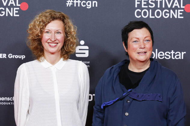 Nana Neul und Martina Richter beim Screening des Kinofilms Töchter , dem Gewinner vom Manfred Stelzer Preis, auf dem 32. Film Festival Cologne 2022 im Filmpalast. Köln, 22.10.2022