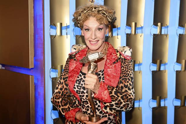 Sissi Perlinger bei der Verleihung vom Bayerischer Kabarettpreis 2022 im Lustspielhaus. München, 24.10.2022