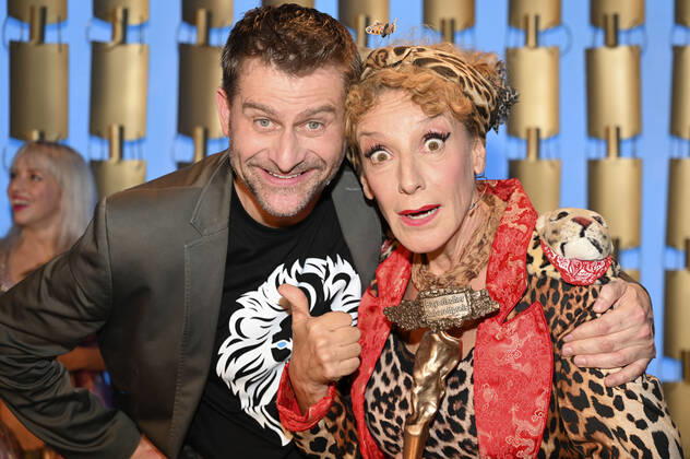 Sissi Perlinger bei der Verleihung vom Bayerischer Kabarettpreis 2022 im Lustspielhaus. München, 24.10.2022