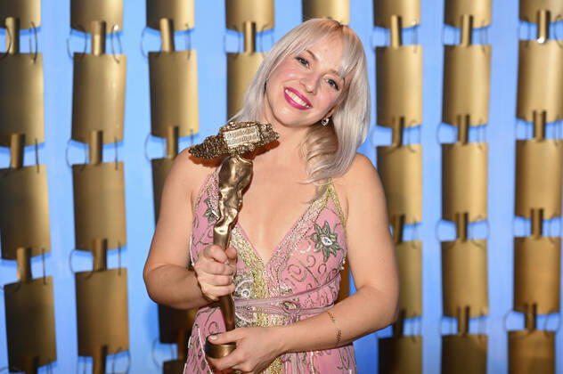 Miss Allie bei der Verleihung vom Bayerischer Kabarettpreis 2022 im Lustspielhaus. München, 24.10.2022