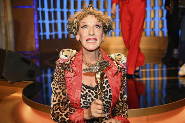 Sissi Perlinger bei der Verleihung vom Bayerischer Kabarettpreis 2022 im Lustspielhaus. München, 24.10.2022