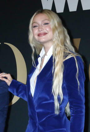 NEW YORK, NY- OCTOBER 25: Gigi Hadid at the WWD 2022 Honors Awards at Cipriani South Street in New York City on October 25, 2022. Copyright: xRWx