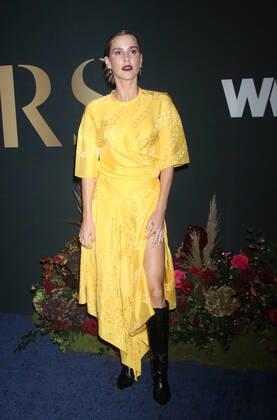 NEW YORK, NY- OCTOBER 25: Claire Holt at the WWD 2022 Honors Awards at Cipriani South Street in New York City on October 25, 2022. Copyright: xRWx