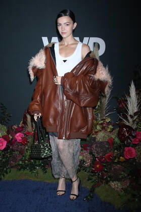 NEW YORK, NY- OCTOBER 25: Ella Hunt at the WWD 2022 Honors Awards at Cipriani South Street in New York City on October 25, 2022. Copyright: xRWx