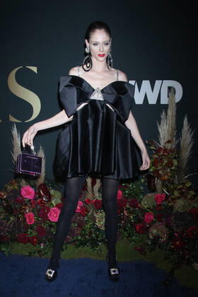 NEW YORK, NY- OCTOBER 25: Coco Rocha at the WWD 2022 Honors Awards at Cipriani South Street in New York City on October 25, 2022. Copyright: xRWx