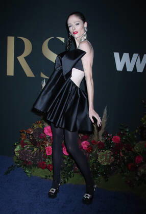 NEW YORK, NY- OCTOBER 25: Coco Rocha at the WWD 2022 Honors Awards at Cipriani South Street in New York City on October 25, 2022. Copyright: xRWx