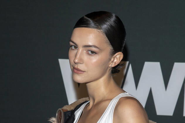 October 25, 2022, New York, United States: Ella Hunt attends the 2022 WWD Honors at Cipriani South Street in New York City. New York United States - ZUMAs197 20221025_zaa_s197_308 Copyright: xRonxAdarx