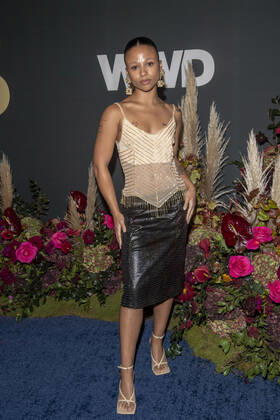 October 25, 2022, New York, United States: Myha la Herrold attends the 2022 WWD Honors at Cipriani South Street in New York City. New York United States - ZUMAs197 20221025_zaa_s197_310 Copyright: xRonxAdarx
